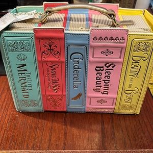 Stitch Shoppe by Loungefly Princess Books vol 1 convertible bag w/ exclusive pin